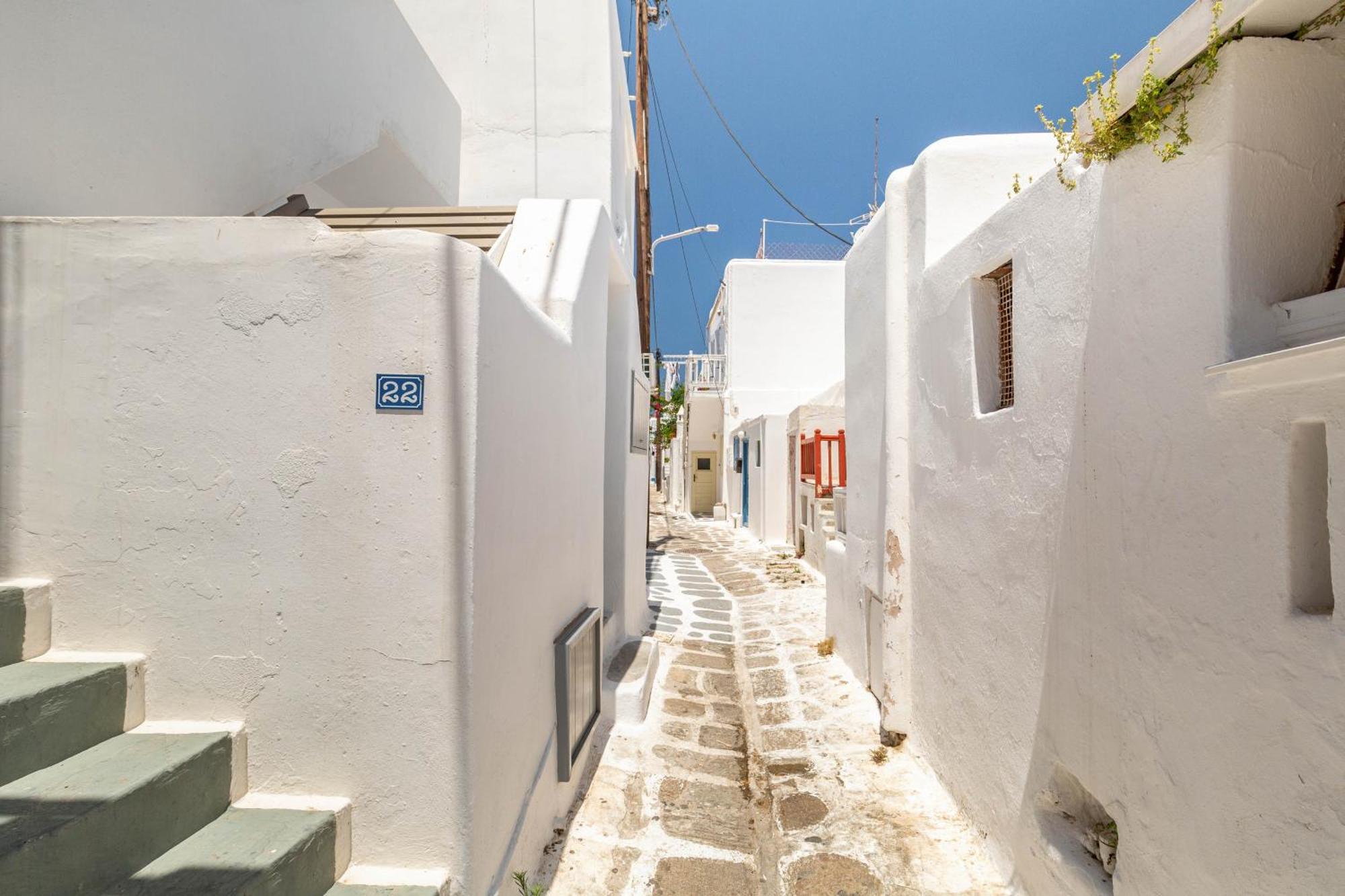 Elenitas Flat Next To The Windmills Apartment Mykonos Town Bagian luar foto